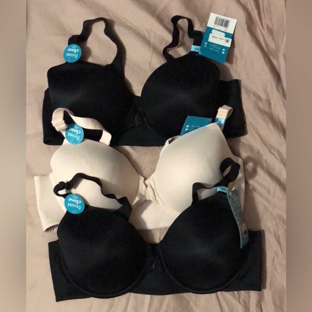 Vanity Fair Womens Beauty Back Full Figure Front Close Underwire 76384 NWT LOT 3